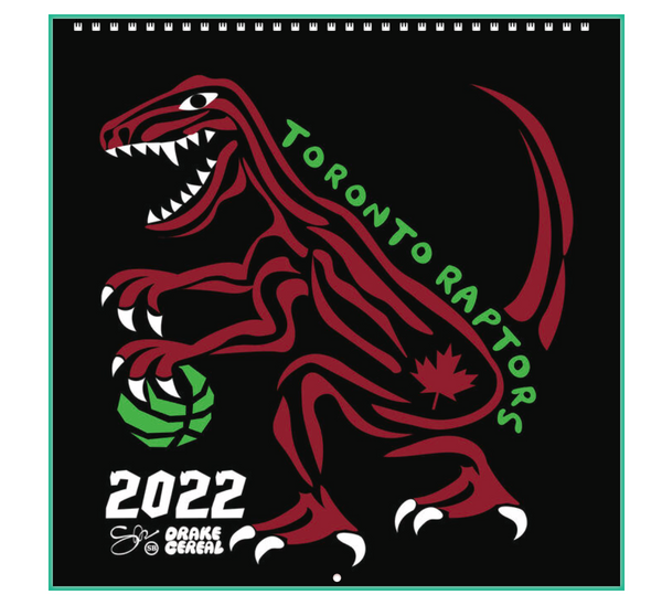 Raptors Calendar 2022